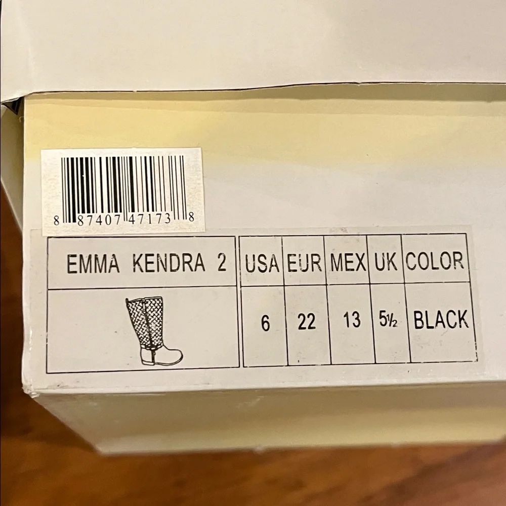 Michael Kors Kendra black Boots Shoes new Toddlers Girls Size 6